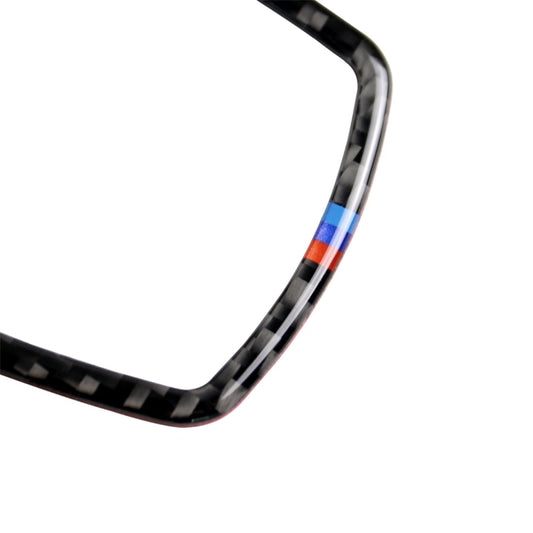 Three Color Carbon Fiber Car Multimedia Frame Decorative Sticker for BMW X3 / X4 / X5 / X6 / F07 / F10 / F15 / F16 / F20 / F25 / F26 / F30 / F34, Multimedia Frame(Three Color)