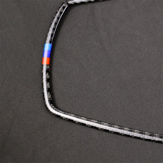 Three Color Carbon Fiber Car Instrument Big Horn Frame Decorative Sticker for BMW 5 Series F10 2011-2017, Instrument Big Horn Frame (Three Color), Instrument Big Horn  Frame
