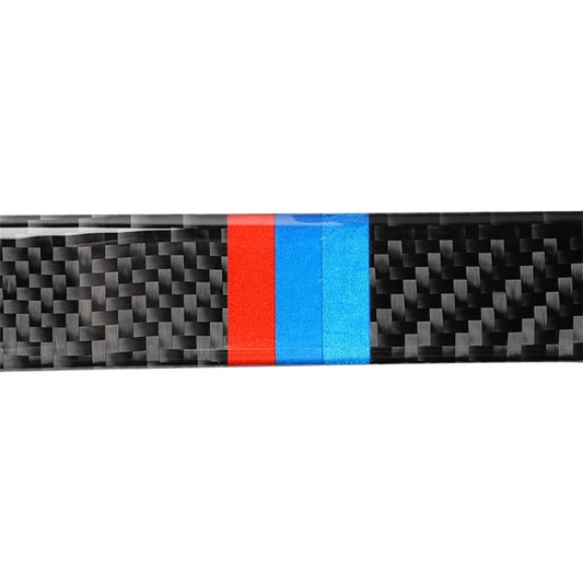 Three Color Carbon Fiber Car Rear Air Outlet Frame Decorative Sticker for BMW 5 Series F10 2011-2017, Rear Air Outlet Frame(Three Color), Rear Air Outlet Frame