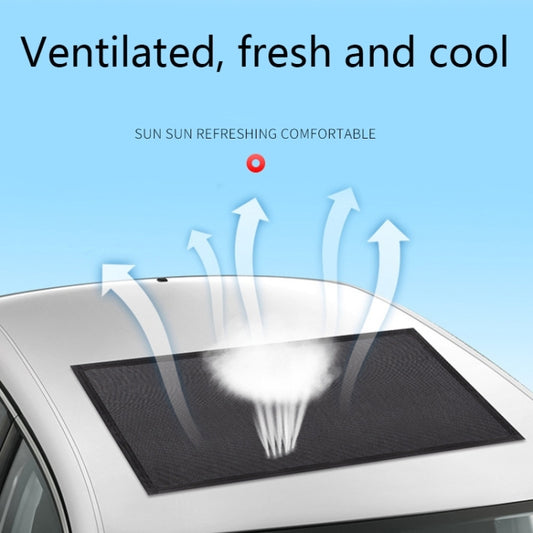 N913 Nylon Mesh Screens For Insect-Proof Dust-Proof Ventilated And Breathable Car Sunroof Magnetic Sun Shade, Size: 100x65cm, 100x65cm