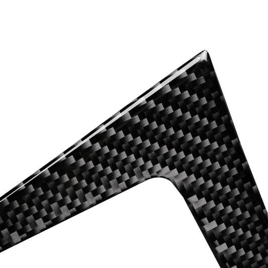 Car Carbon Fiber Water Cup Holder Decorative Sticker for BMW E70 X5 / E71 X6 2009-2013, Left Drive, Water Cup Holder(Left Drive)