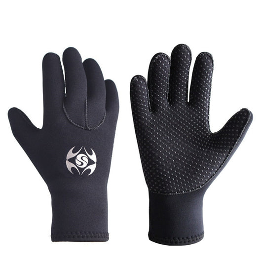 SLINX 1127 3mm Neoprene Non-slip Wear-resistant Warm Diving Gloves, S, M, L, XL