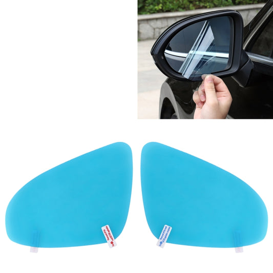 Car PET Rearview Mirror Protective Window Clear Anti-fog Waterproof Rain Shield Film, For Volkswagen Sagitar 2012-2018, For Volkswagen CC, For Volkswagen CC 2019, For Volkswagen Scirocco, For Volkswagen Bora 2013-2015, For Volkswagen Bora 2016-2018    ...
