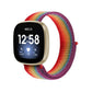 For Fitbit Versa 3 Nylon Loop Replacement Strap Watchband