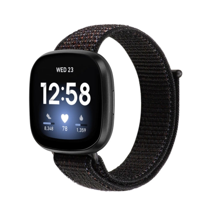 For Fitbit Versa 3 Nylon Loop Replacement Strap Watchband