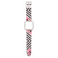 For Fitbit Blaze Leather Replacement Strap Watchband, A, B, C, D, E, F, G, Flamingo, Green Leaf, Peony, Red Flower, Sunflower
