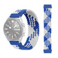 Universal Nylon Weave Replacement Strap Watchband, 20mm, 22mm