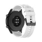 For Huawei Watch GT 2 46mm Silicone Replacement Wrist Strap Watchband, with Black Buckle, with Silver Buckle