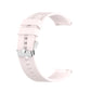 For Huawei Watch GT 2 46mm Silicone Replacement Wrist Strap Watchband, with Black Buckle, with Silver Buckle