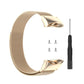 Champagne gold Milanese strap for Garmin Forerunner, with tool and screws