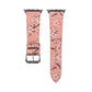 Plum Series Leather Replacement Watchbands For Apple Watch Series 6 & SE & 5 & 4 40mm / 3 & 2 & 1 38mm, For Apple Watch Series 8&7 41mm / SE 2&6&SE&5&4 40mm / 3&2&1 38mm, For Apple Watch Series 7 41mm / 6 & SE & 5 & 4 40mm / 3 & 2 & 1 38mm