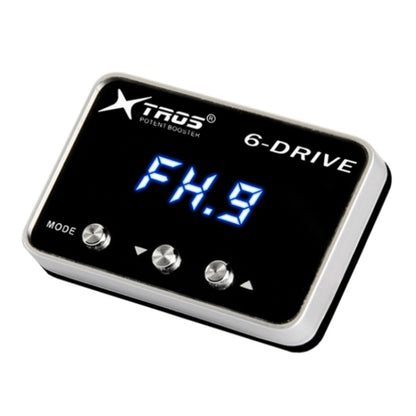 Electronic throttle controller with blue LED FX.9 display and silver mode buttons, 6-DRIVE