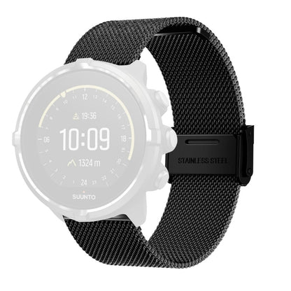 For Suunto 9 Milanese Nice Buckle Replacement Wrist Strap Watchband