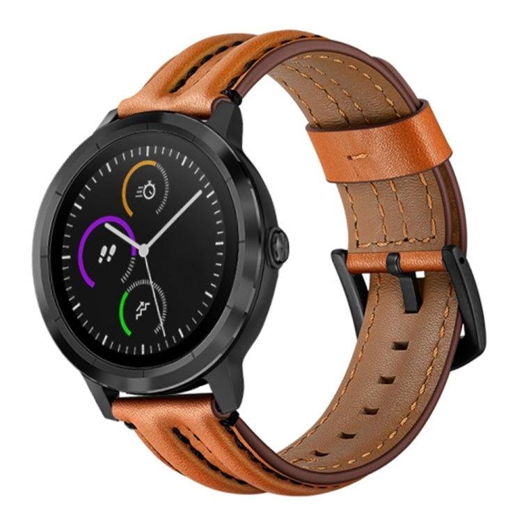 For Garmin Vivoactive3 / Vivomove HR Double Keel Replacement Wrist Strap Watchband