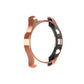 Rose gold TPU bumper case with ring and side cutouts for Huawei GT 42mm