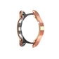 Rose gold TPU protective watch case with open frame and side openings, Huawei GT 42mm