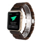 Wooden Replacement Wrist Strap Watchband, For Apple Watch Series 7  41mm / & 6 & SE & 5 & 4 40mm, For Apple Watch Series  7  45mm / & 6 & SE & 5 & 4 44mm