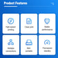 5811DD 58mm Bluetooth 4.0 Portable Thermal Bluetooth Receipt Printer,, EU Plug, US Plug, UK Plug