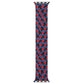 Mixed Color Nylon Braided Single Loop Replacement Watchbands For Apple Watch Series 6 & SE & 5 & 4 40mm / 3 & 2 & 1 38mm, S, M, L