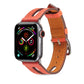 Top-grain Leather Watchband For Apple Watch Series 6 & SE & 5 & 4 40mm / 3 & 2 & 1 38mm
