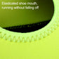 Fluorescent green elastic-collar water dive shoe