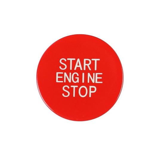 Car Carbon Fiber One-button Start Decorative Sticker for BMW 3 Series / G20 / G05 / G06 / G07 / G14 / G29 / F40 / F44, One-button Start (Red), One-button Start (Blue), One-button Start (Black), One-button Start (Yellow)