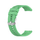 For Amazfit GTS 2e / GTS 2 20mm Silicone Replacement Strap Watchband with Silver Buckle, For Amazfit GTS 2e