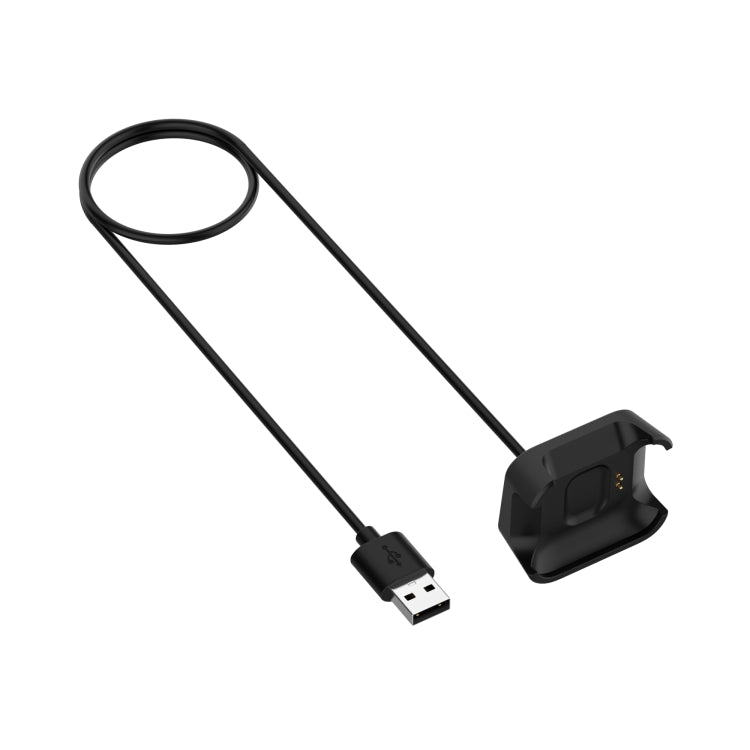 Black 1m USB-A charging cable with magnetic watch dock connector