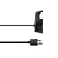 Black USB-A charging cable with magnetic dock side contacts