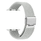 Braided + Stainless Steel Replacement Watchbands For Apple Watch Series 6 & SE & 5 & 4 40mm / 3 & 2 & 1 38mm, For Apple Watch Series 8&7 41mm / SE 2&6&SE&5&4 40mm / 3&2&1 38mm, For Apple Watch Series 7 41mm / 6 & SE & 5 & 4 40mm                        ...