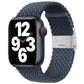 Braided + Stainless Steel Replacement Watchbands For Apple Watch Series 6 & SE & 5 & 4 40mm / 3 & 2 & 1 38mm, For Apple Watch Series 8&7 41mm / SE 2&6&SE&5&4 40mm / 3&2&1 38mm, For Apple Watch Series 7 41mm / 6 & SE & 5 & 4 40mm                        ...