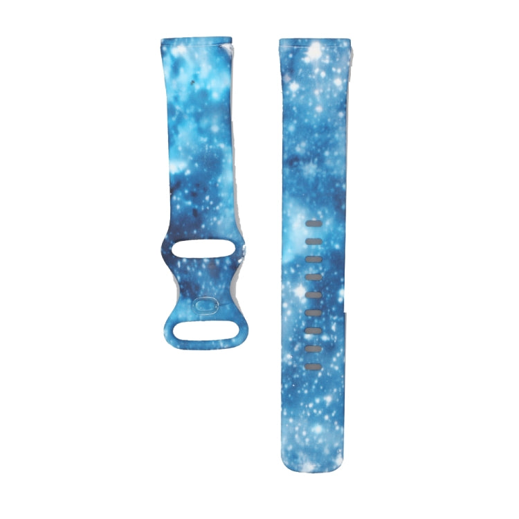 For Fitbit Versa 3 Printing Replacement Strap Watchband, S