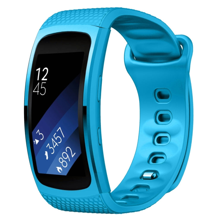 For Samsung Gear Fit2 Pro Silicone Replacement Strap Watchband, S, L