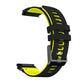 For Garmin Fenix 6X Two-color Silicone Quick Release Replacement Strap Watchband, For Garmin Fenix 6X