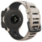 For Garmin Instinct / Instinct Esports Two-color Silicone Replacement Strap Watchband