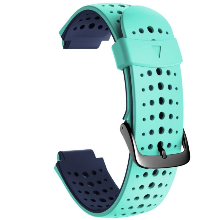 Two-color Silicone Replacement Strap Watchband, For Garmin Forerunner 220