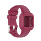 For Garmin Vivofit JR3 Silicone Pure Color Replacement Watchband