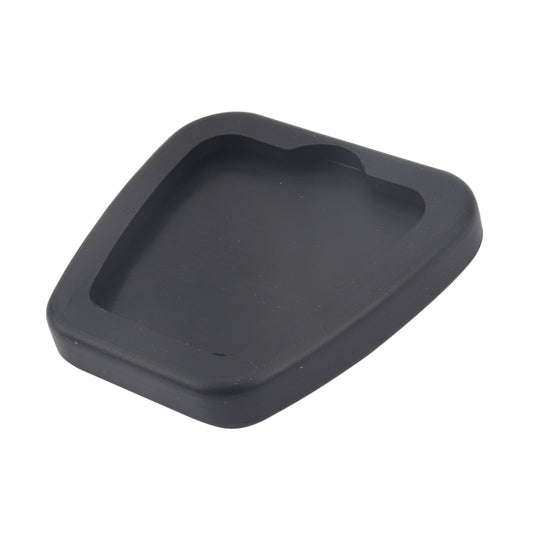 Black rubber clutch pedal sleeve with smooth underside
