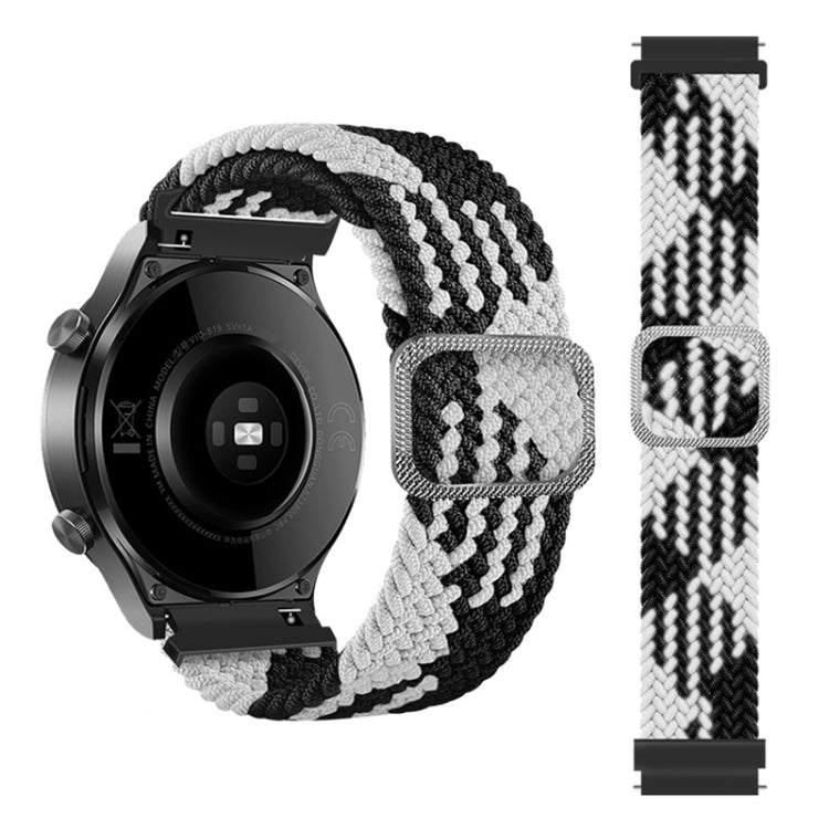 Adjustable Nylon Braided Elasticity Replacement Strap Watchband, For Samsung Galaxy Watch 3 45mm