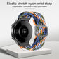 Adjustable Nylon Braided Elasticity Replacement Strap Watchband, For Samsung Galaxy Watch 3 45mm