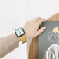 Sewing Thread Lychee Texture Leather Replacement Watchbands, For Apple Watch Ultra 49mm / Series 8&7 45mm / SE 2&6&SE&5&4 44mm / 3&2&1 42mm, For Series 7 41mm / 6 & SE & 5 & 4 40mm / 3 & 2 & 1 38mm