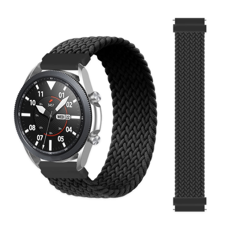 For Garmin Vivoactive 3 Adjustable Nylon Braided Elasticity Replacement Strap Watchband, 125mm, 135mm, 145mm, 155mm, 165mm
