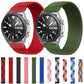 For Samsung Galaxy Watch 3 45mm Adjustable Nylon Braided Elasticity Replacement Strap Watchband, 125mm, 135mm, 145mm, 155mm, 165mm