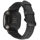 Leather + Silicone Replacement Strap Watchband, For Fitbit Versa 3