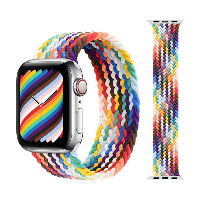 Metal Head Braided Nylon Replacement Watchbands, Size: S 145mm For Apple Watch Series 6 & SE & 5 & 4 44mm / 3 & 2 & 1 42mm, S 145mm 44mm / 42mm