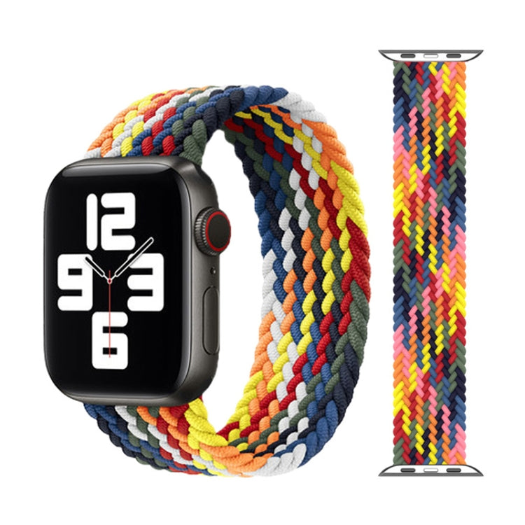 Metal Head Braided Nylon Replacement Watchbands, Size: L 165mm For Apple Watch Series 6 & SE & 5 & 4 44mm / 3 & 2 & 1 42mm, L 165mm 44mm / 42mm