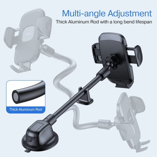 JOYROOM JR-ZS259 360 Degree Rotation Mechanical Car Holder, Style: Long Arm Sucker, JR-ZS259