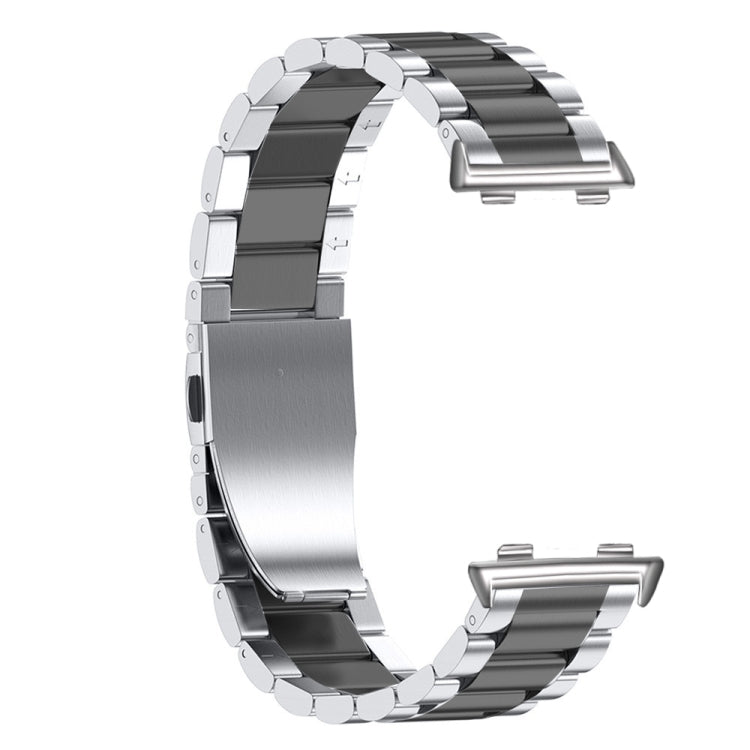 Three-beads Steel Replacement Strap Watchband, For OPPO Watch 41mm, For OPPO Watch 46mm