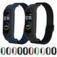 Wavy textured fitness tracker replacement strap with 8-shaped buckle, dark blue and black