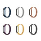 Multicolor magnetic stainless steel watch band set with mesh link straps